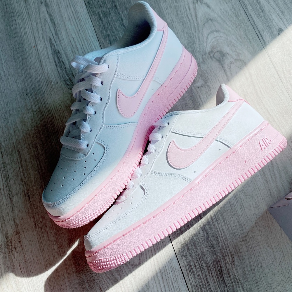 Nike air force 1 low pink white - Picture 10 of 13